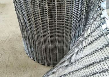 Ss304 150 Meter Spiral Conveyor Belt Untuk Mendinginkan Dan Menyampaikan Makanan
