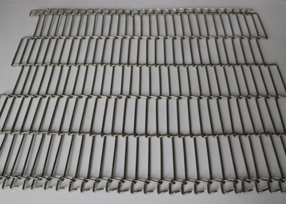 Ikan Fillet Baking 304 Stainless Steel Flat Flex Belt 3mm Dia
