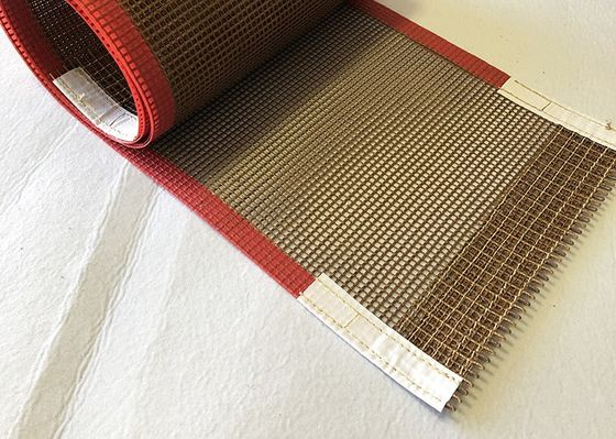 Penguatan Tepi Film CE Dan Sabuk Konveyor Ptfe Bersama Bullnose