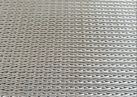 Transportasi Sekrup Sabuk Mesh Stainless Steel Seimbang Senyawa Logam