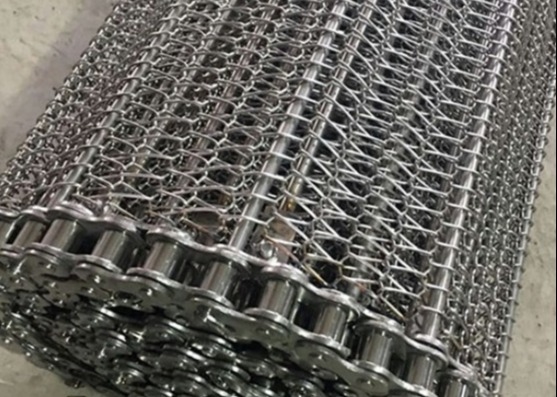 Sabuk Konveyor Rantai Pengeringan Buah 304 316 310s Stainless Steel