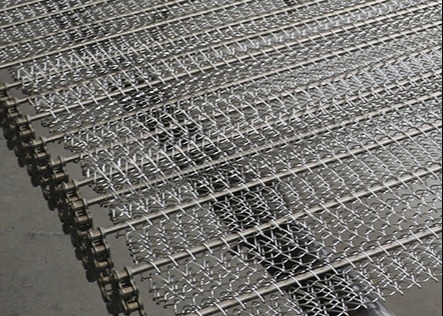 Tea Drying 310s Chain Driven Conveyor Belt Diameter 0.8mm