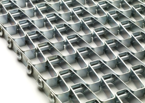 Sabuk Wire Mesh Datar 201 Stainless Steel Mudah Dibersihkan Untuk Industri Baterai