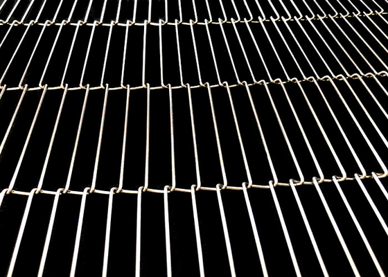 Mencuci Sayuran Flat Flex Conveyor Belt 316l Wire