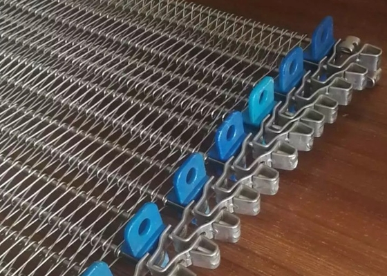 Sus304 Pengolahan Makanan Laut Spiral Conveyor Belt