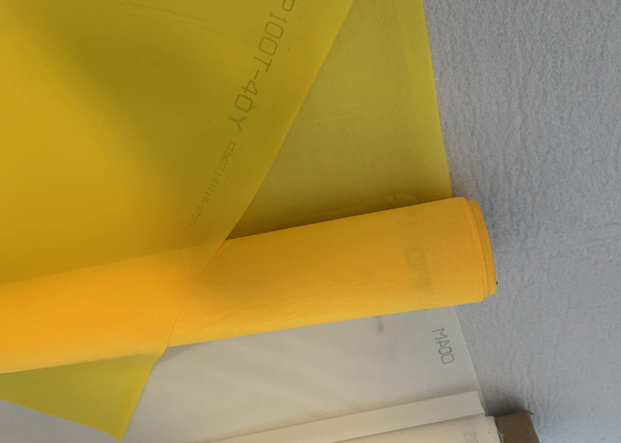 Nylon Roll 43t Monofilamen Sablon Mesh Warna Putih Kuning