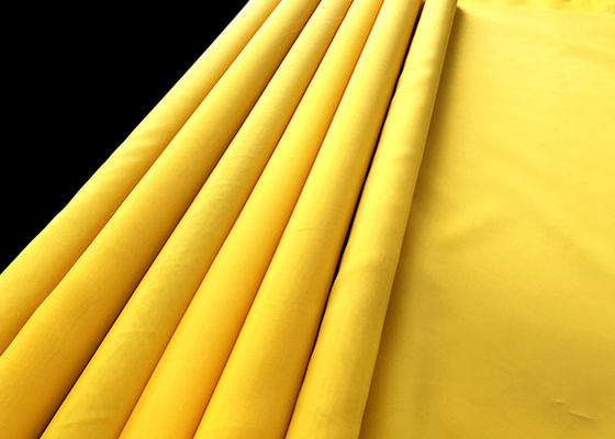 110 Sablon Monofilamen Mesh Fabric Diathermancy Baik untuk PCB