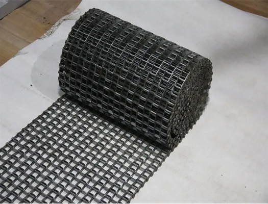 Hairise Flat Wire Mesh Belt Pendingin Tahan Panas Untuk Konveyor