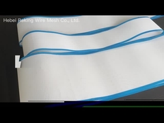 Polyester polos tenunan persegi lubang jaring sabuk