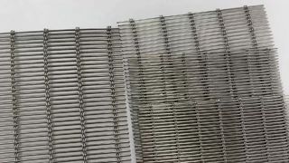 Wire Mesh Dekoratif Stainless Steel Tahan Korosi Modern yang Tahan Lama